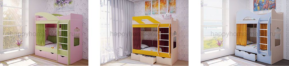 Хэппи хоум запустил производство детской мебели Happy kids Comfort