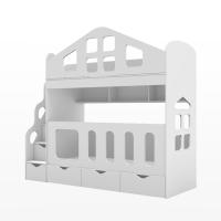 ДВУХЪЯРУСНАЯ КРОВАТЬ HAPPY KIDS SOUL BABY HOME 24 