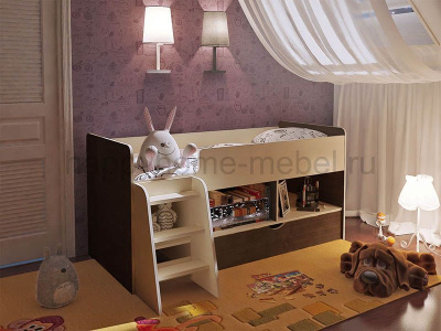 КРОВАТЬ-ЧЕРДАК BAMBINI 17