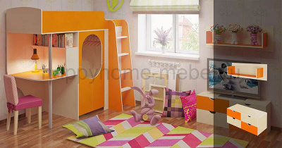 КРОВАТЬ-ЧЕРДАК BAMBINI 22.2