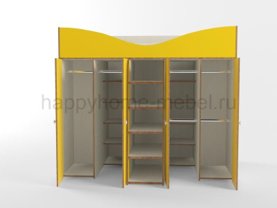 ДВУСПАЛЬНАЯ ШКАФ-КРОВАТЬ ОРБИТА ЛЕТО 3