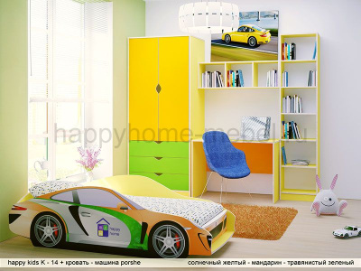 КРОВАТЬ-МАШИНА PORSCHE GT