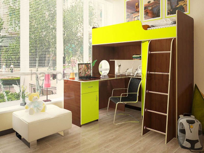 КРОВАТЬ-ЧЕРДАК ОРБИТА 3.1 + СТОЛ