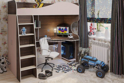 КРОВАТЬ-ЧЕРДАК BAMBINI 18