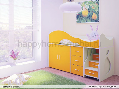 КРОВАТЬ-ЧЕРДАК BAMBINI 9 SUITE L