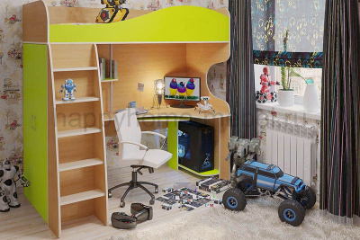 КРОВАТЬ-ЧЕРДАК BAMBINI 18