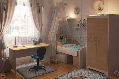 РАЗДВИЖНАЯ КРОВАТКА BAMBINI 01.2 (ОТ 0+)