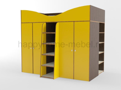 ДВУСПАЛЬНАЯ ШКАФ-КРОВАТЬ ОРБИТА ЛЕТО 3