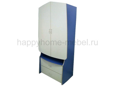 ШКАФ ОРБИТА GALAXY (БЕЛЫЙ/СИНИЙ)