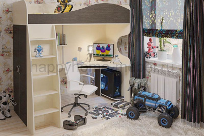 КРОВАТЬ-ЧЕРДАК BAMBINI 18