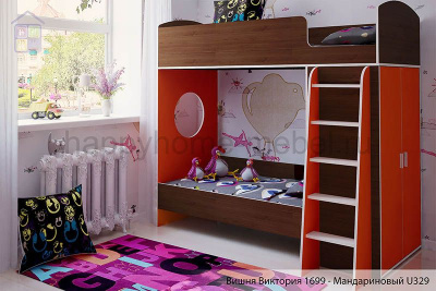 ДВУХЪЯРУСНАЯ КРОВАТЬ BAMBINI 33