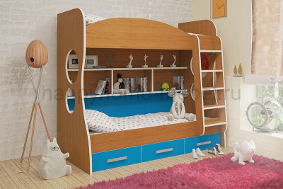 ДВУХЪЯРУСНАЯ КРОВАТЬ FELICITA KIDS 1 200