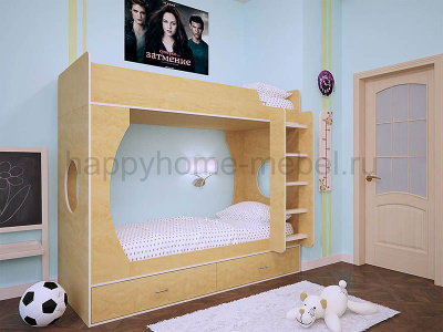 ДВУХЪЯРУСНАЯ КРОВАТЬ BAMBINI 3