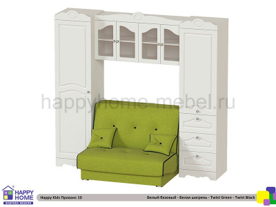 ДЕТСКАЯ СТЕНКА С ДИВАНОМ HAPPY KIDS ПРОВАНС 10