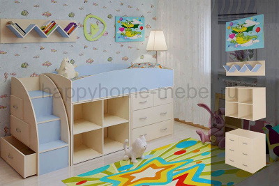 КРОВАТЬ-ЧЕРДАК BAMBINI 27