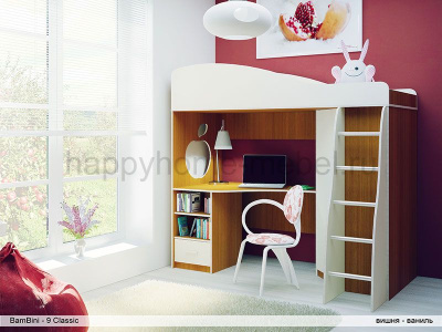 КРОВАТЬ-ЧЕРДАК BAMBINI 4 CLASSIC