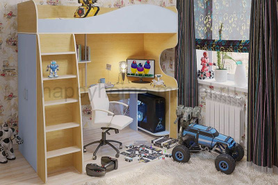 КРОВАТЬ-ЧЕРДАК BAMBINI 18