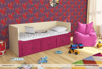 АНАЛОГ ИКЕА, РАЗДВИЖНАЯ В ДВУСПАЛЬНУЮ, FELICITA SOFT 6.1 MDF