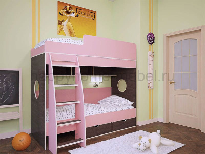 Двухъярусная кровать BamBini 7 200