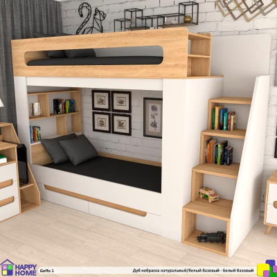 Двухъярусная кровать Goffo -1 180