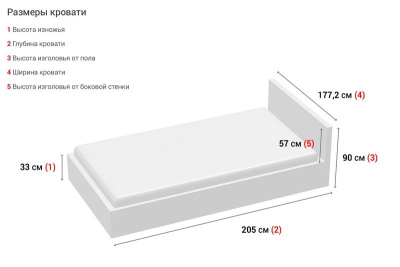 ДВУСПАЛЬНАЯ КРОВАТЬ TWIST (НИЦЦА) 04 (200Х180)