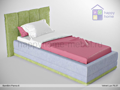 МЯГКАЯ ДЕТСКАЯ КРОВАТЬ BAMBINI PANNO 6