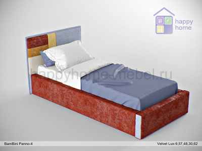 МЯГКАЯ ДЕТСКАЯ КРОВАТЬ BAMBINI PANNO 4