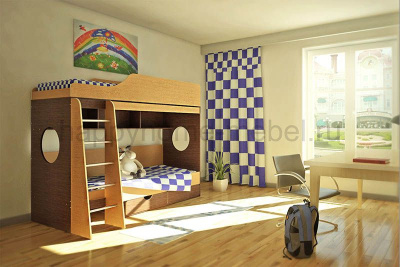 ДВУХЪЯРУСНАЯ КРОВАТЬ ОРБИТА 5