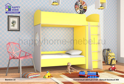ДВУХЪЯРУСНАЯ КРОВАТЬ BAMBINI 33