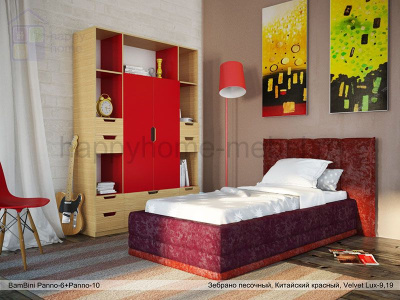 МЯГКАЯ ДЕТСКАЯ КРОВАТЬ BAMBINI PANNO 6