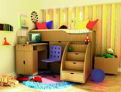 КРОВАТЬ-ЧЕРДАК BAMBINI 9