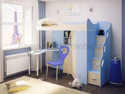 КРОВАТЬ-ЧЕРДАК BAMBINI 16 SUITE