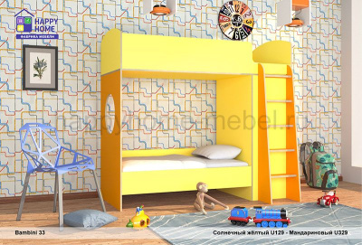 ДВУХЪЯРУСНАЯ КРОВАТЬ BAMBINI 33