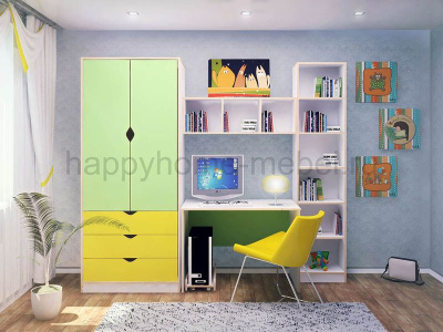 ДЕТСКАЯ СТЕНКА С РАБОЧЕЙ ЗОНОЙ HAPPY KIDS K-14