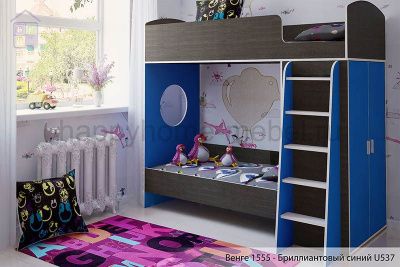 ДВУХЪЯРУСНАЯ КРОВАТЬ BAMBINI 33