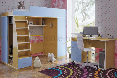 КРОВАТЬ-ЧЕРДАК BAMBINI 12