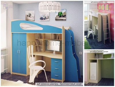 КРОВАТЬ-ЧЕРДАК ОРБИТА 8 NEW