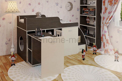 КРОВАТЬ-ЧЕРДАК BAMBINI 13 + ЛЕСТНИЦА 13.1