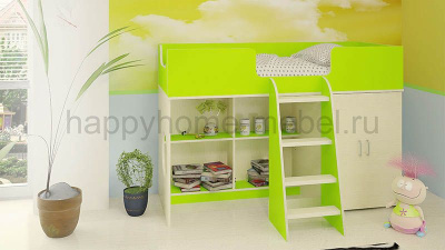 КРОВАТЬ-ЧЕРДАК BAMBINI 2
