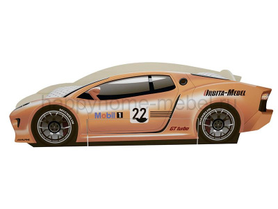 КРОВАТЬ-МАШИНА ЛАМБОРДЖИНИ (ОРАНЖЕВАЯ)